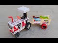 How To Make A Matchbox Tractor Trolley At Home DIY Tractor Toy For Kids Science Matchbox Project