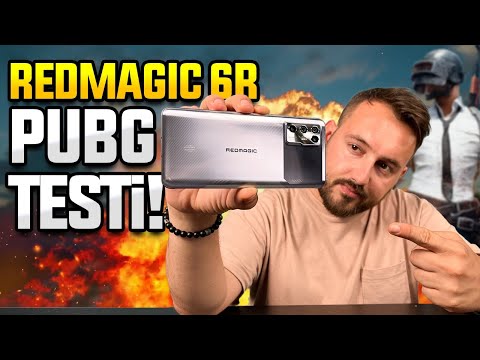 Türkiye'ye geldi! - RedMagic 6R PUBG Mobile testi! (Üzdü ama olsun)