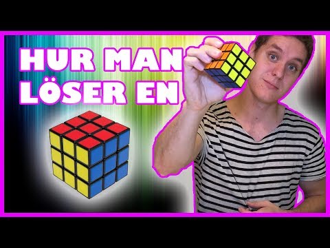 HUR MAN LÖSER EN RUBIKS KUB (3x3x3) (SVENSKA) | TommyLjung