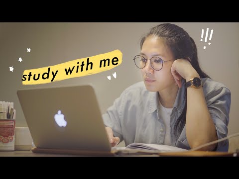 STUDY WITH ME (25/5) 2 hour real-time study session (with music)