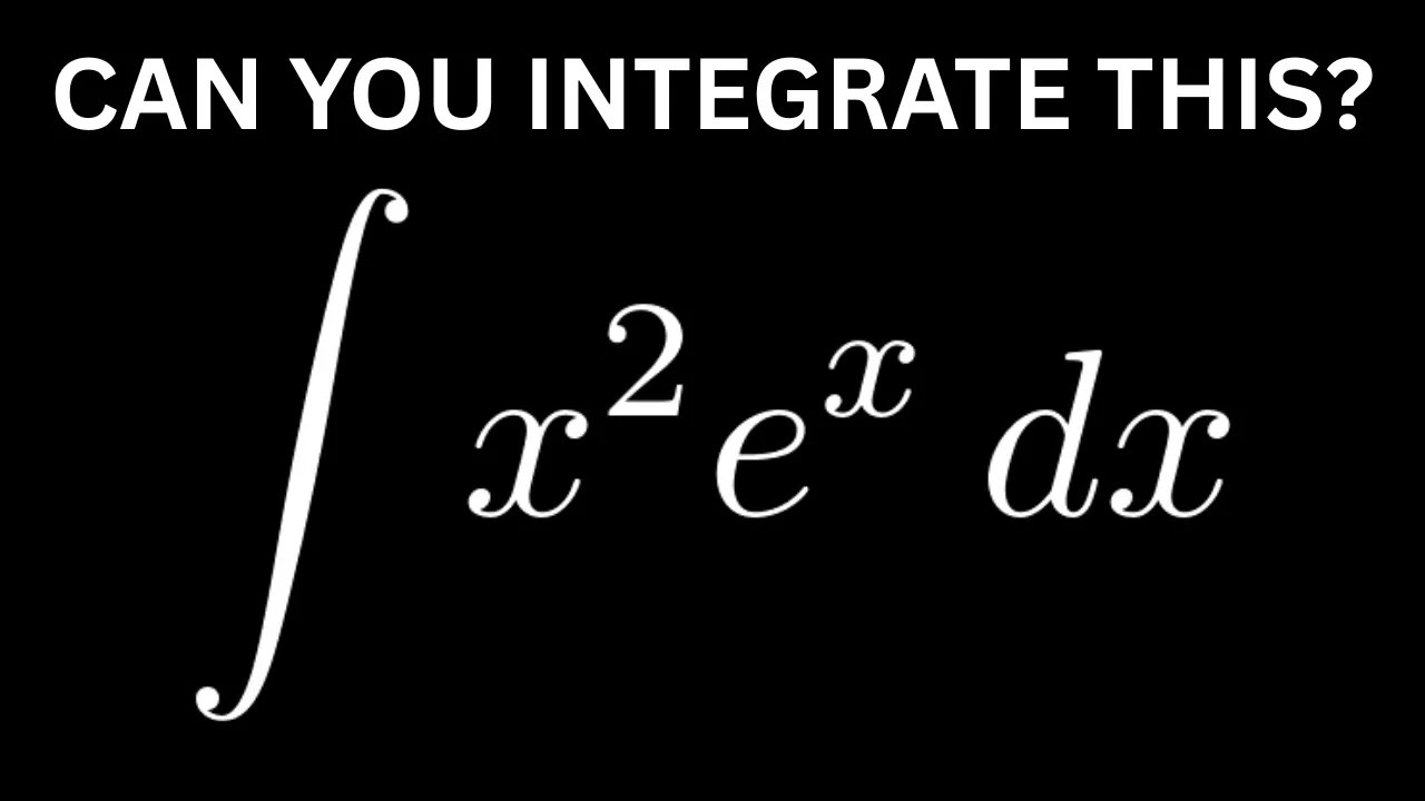 Can You Integrate This? Calculus II Problem