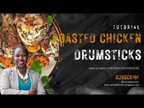 How to Cook Herb Roasted Chicken Drumsticks Recipe | Easy Baked Chicken