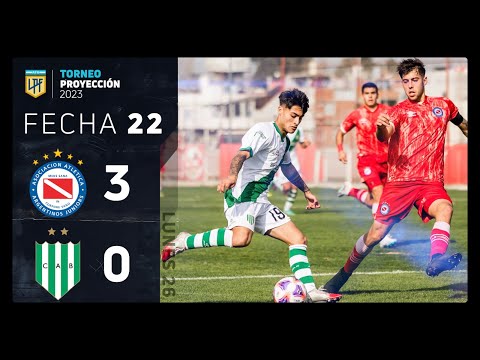 #TorneoProyección 2023 | Fecha 22| resumen de Argentinos y Banfield