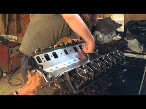 Intake gasket and manifold install