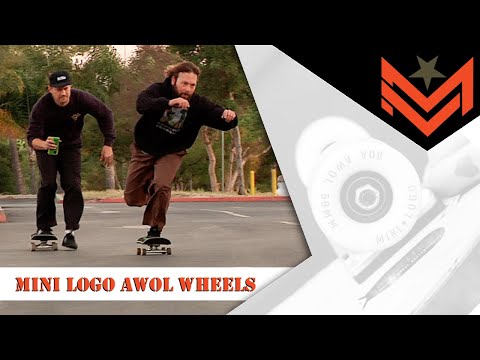 Mini Logo AWOL Skateboard Wheels 55mm 80A White 4pk
