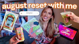 spend a cozy week with me 🦋 august reset, heartstopper & hobby time!