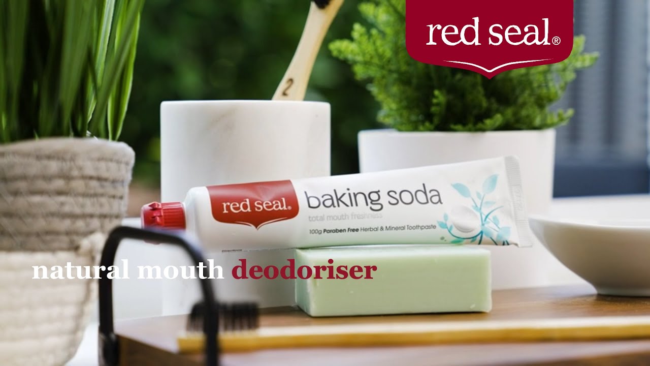 Watch video Red Seal Baking Soda Toothpaste - Gentle Oral Care for Dry Mouth & Bad Breath Now Red Seal Baking Soda Toothpaste - Gentle Oral Care for Dry Mouth & Bad Breath