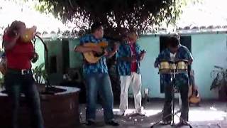 Cuban music band playing "Guantanamera"
