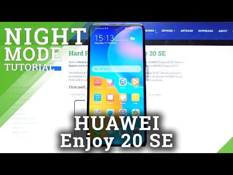 Huawei Enjoy 20 SE Night Mode