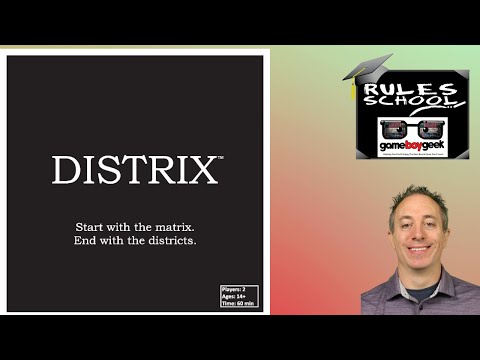 How to Play Distrix (Rules School) with the Game Boy Geek