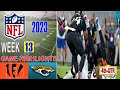 Bengals vs Jaguars 12/4/23 FULL GAME HIGHLIGHTS 4th Week 13 | NFL Highlights Today