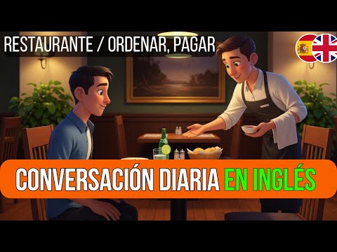 Diálogo real en inglés en el restaurante: pedir comida y pagar la cuenta