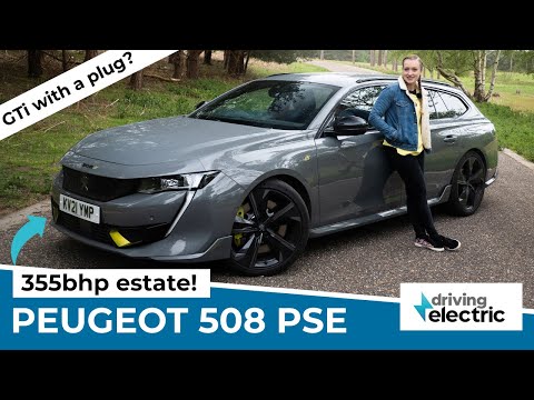 New 2021 Peugeot 508 PSE plug-in hybrid estate review - DrivingElectric
