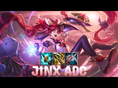 RAMPAGING WITH JINX!! Teddy Teddy plays Jinx ADC vs Jhin | Season 13