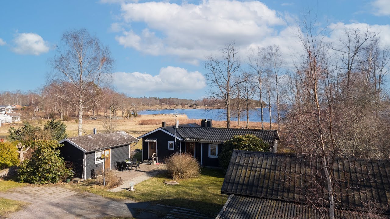 3 rum Vinterbonat fritidshus på Badhusvägen 15 Hornslandet Västerviks kommun - video