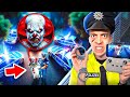 HORROR CLOWN Wird 24 STUNDEN Von POLIZEI Verfolgt   Mit Drohne