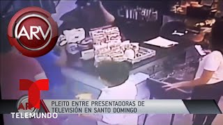 Golpiza de Ana Carolina a Nancy Medrano en  Al Rojo Vivo