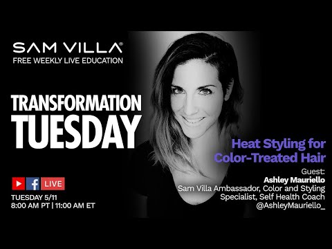 Heat Styling for Color-Treated Hair With Ashley Mauriello