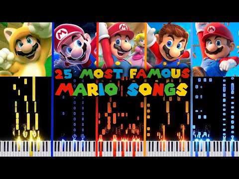 25 Most Famous Mario Songs