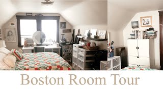 REALISTIC BOSTON ROOM TOUR! Living with people from Craigslist!