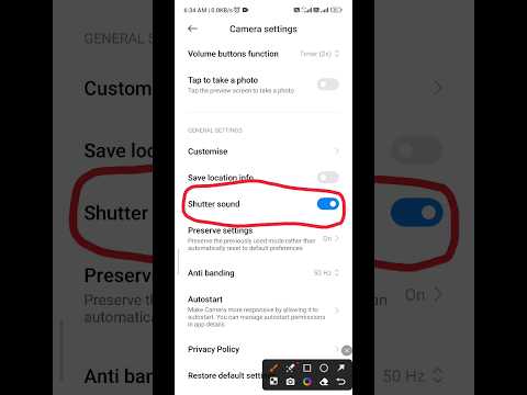 camera sound || How to on camera sound in redmi note 10s || #shorts