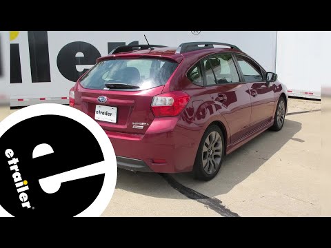 etrailer | Setting up the Curt Trailer Hitch Receiver on your 2015 Subaru Impreza
