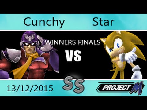 SGT 13/12 - Cunchy (C. Falcon) Vs. Star (Sonic, Wario) Project M Winners Finals