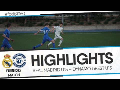 HIGHLIGHTS: FRIENDLY MATCH: REAL MADRID U14 – DYNAMO BREST U15