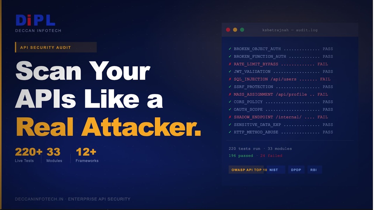 Kshetrajnah — API Security Audit
