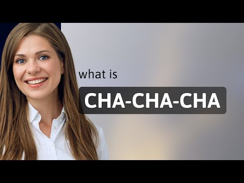 Cha-Cha-Cha: A Rhythmic Phrase in English