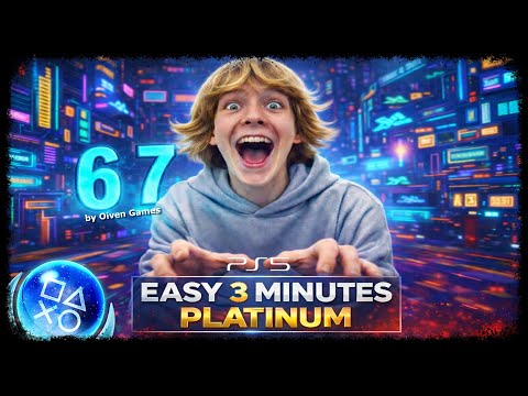 67 - Super Easy & Fast 0,49€ Platinum in 3 Minutes - Trophy Guide PS5