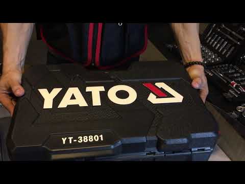 Raktų rinkinys Yato YT-38801, 120 vnt video
