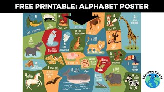 Download my alphabet poster printable free