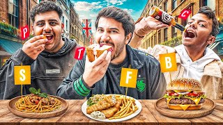 تحدي أكل الأحرف الانجليزية من A إلى Z في لندن ????????