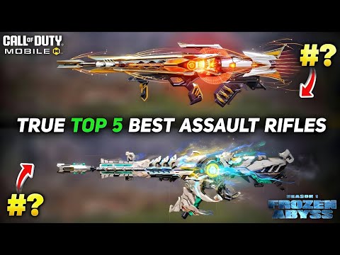 Top 5 Best Assault Rifles in Codm Season 1