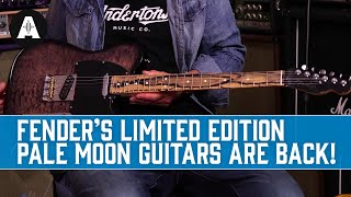 Video thumbnail for Fender’s Highly Sought-After Pale Moon Guitars are Back with Limited Stock Now Available! by Andertons Music Co