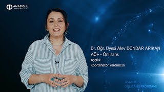 AŞÇILIK ÖNLİSANS PROGRAMI TANITIMI