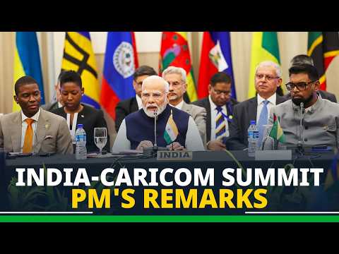 PM Modi's remarks at India-CARICOM Summit in Georgetown, Guyana
