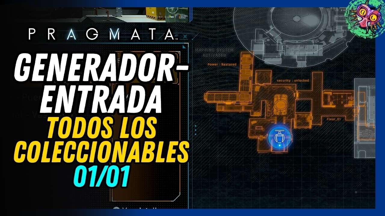 Todos los Coleccionables de Generador-Entrada 100% | Pragmata (Ubicaciones Exactas)