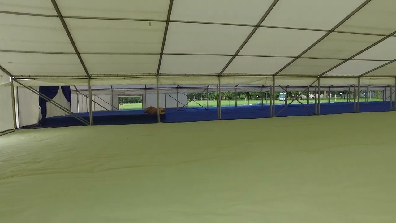 Eid Festival - Building the Marquee