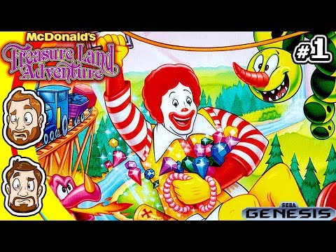 McDonald's Treasure Land Adventure (SEGA) - PART 1: Let's Go On A Treasure Hunt | CHAD & RUSS