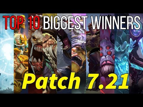 Top 10 biggest winners of patch 7.21