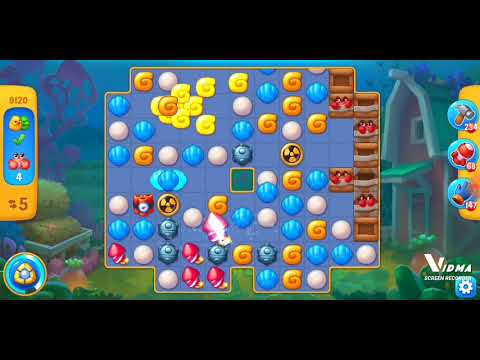 Fishdom. 9120 level no boosters and diamonds. 12 moves
