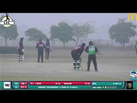 LCL - 31 SUNDAY (C) MATCH # 14 | BLACK CAPS VS THE BOUNDARY CLUB
