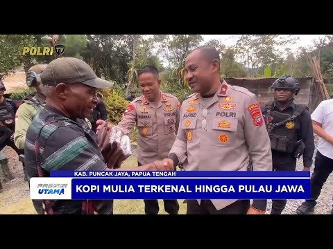 KAPOLDA PAPUA TENGAH KUNJUNGI PERKEBUNAN KOPI MULIA