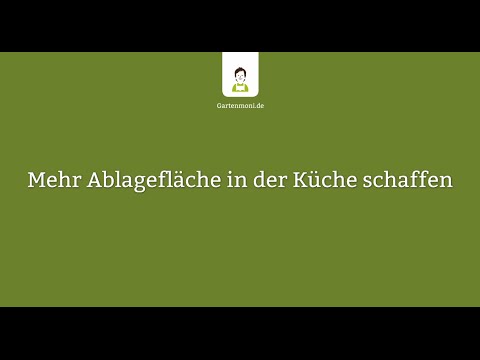 Household tip: Create new storage space in the kitchen