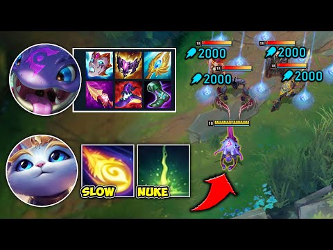We Turned Kog'Maw into a Turbo 1v9 MACHINE! (100,000+ Damage Done)