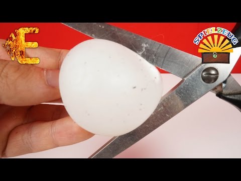GLIBBER SCHLEIM EI ZERSCHNEIDEN - Welcher SLIME ist im EI ? Kinder Experiment deutsch