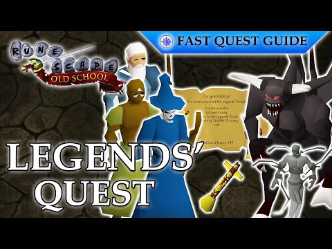 Legends' Quest | OSRS Quality Quick Guide [2025]