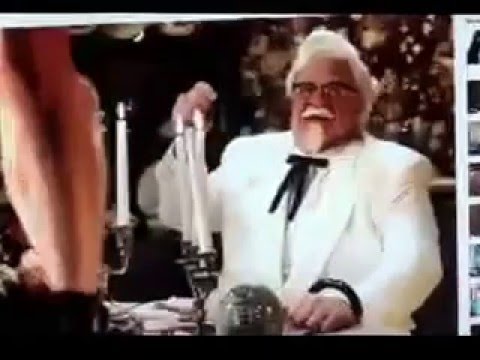 Disturbing Colonel Sanders Feeding